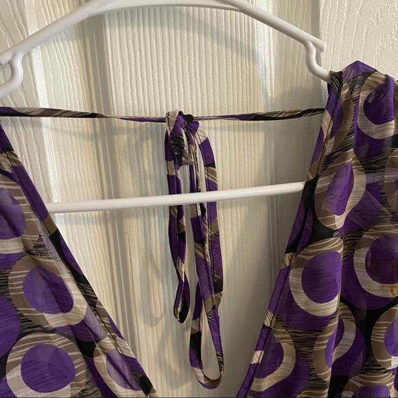 Kenneth Cole Sheer Swimsuit Cover Up Size Medium - Picture 4 of 7